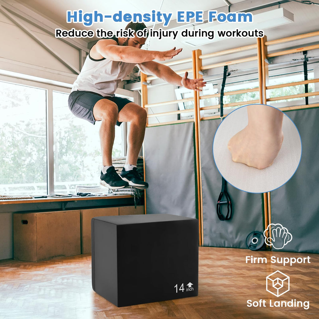 3 in 1 Foam Plyometric Jump Box F686650