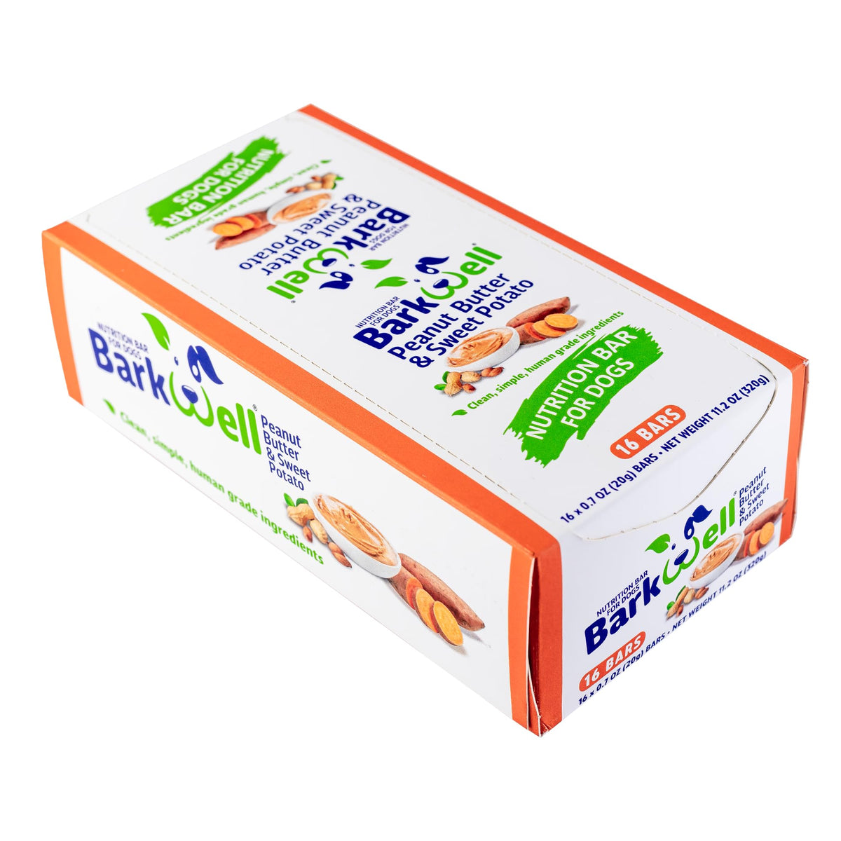 Peanut Butter Sweet Potato Dog Treats 16-Pack C346489
