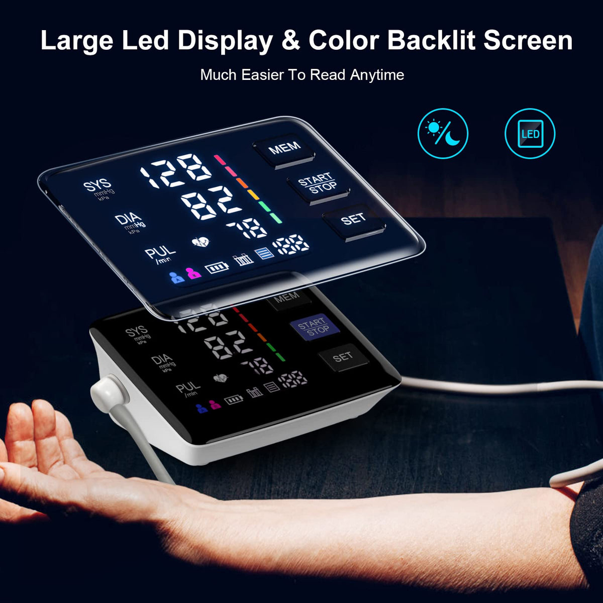 Extra Large Blood Pressure Monitor Cuff Y7076