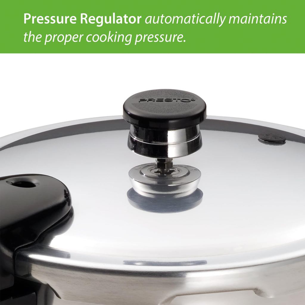 6-Quart Aluminum Pressure Cooker V123789