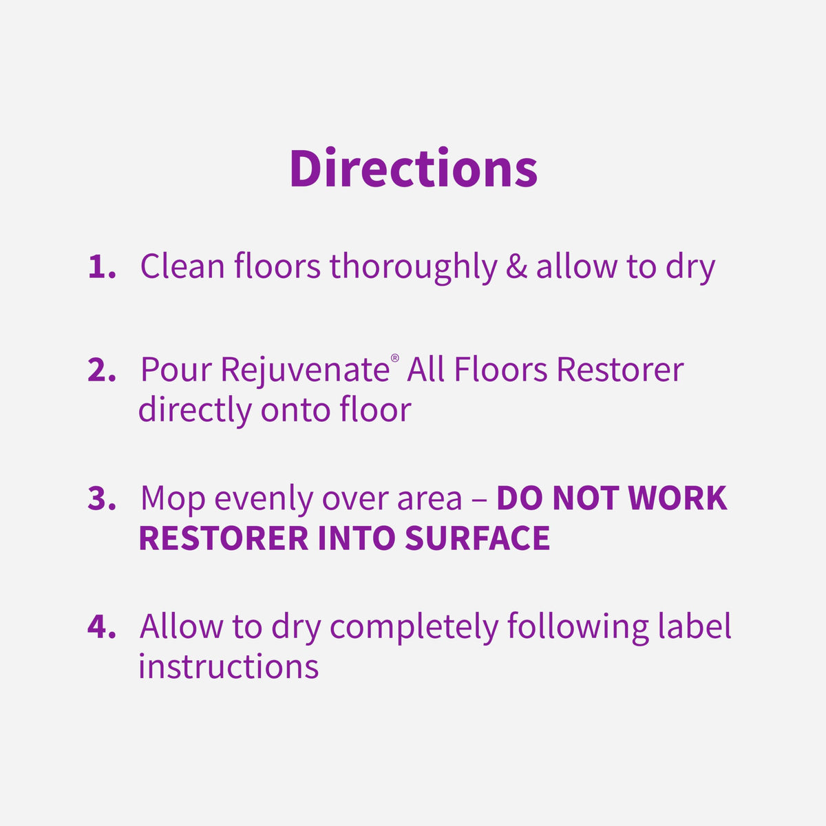 32 Oz Floor Restorer E854872