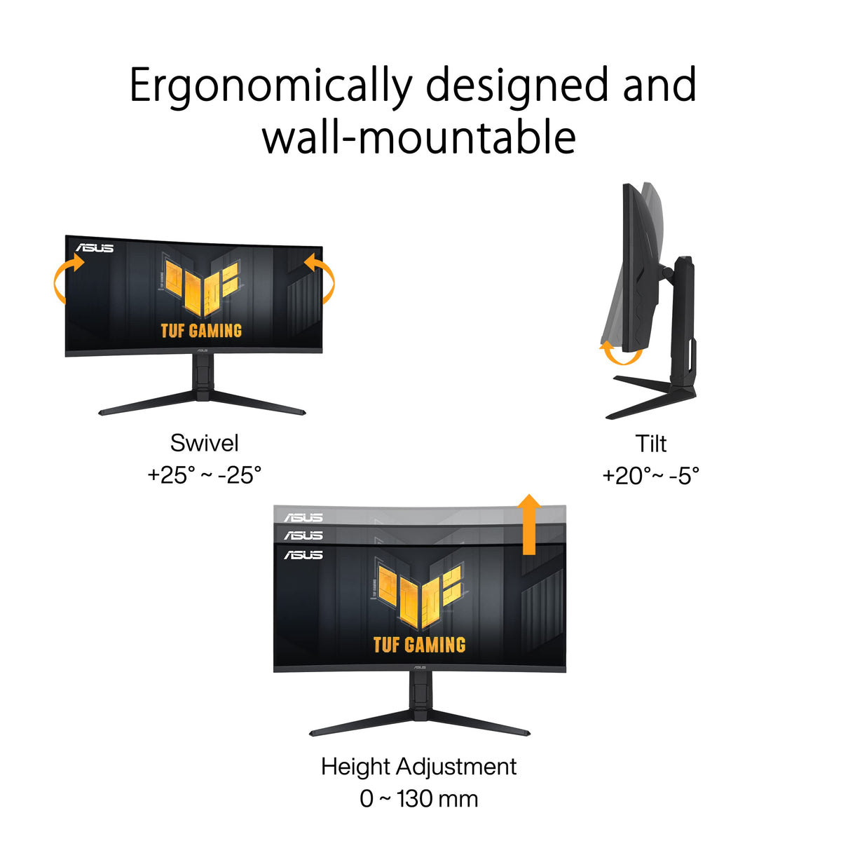 34” 1440P Curved Gaming Monitor A669
