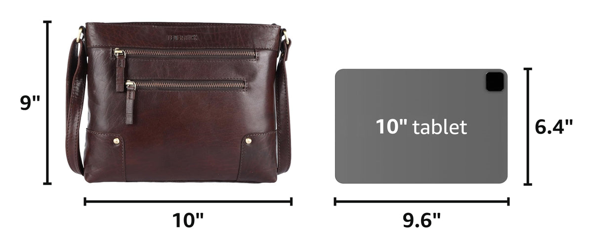 Soft Real Leather Womens Crossbody Handbags and Purses P12405