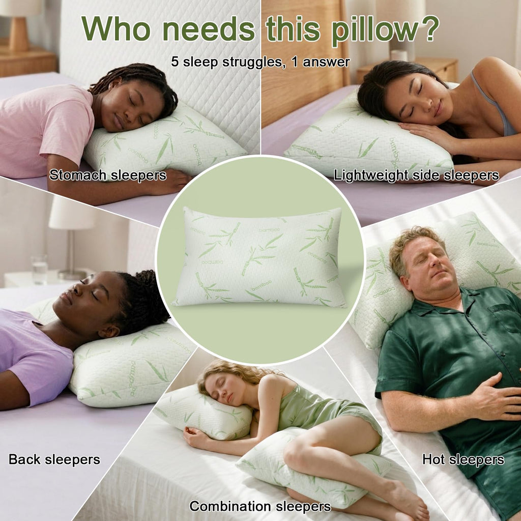 King Size Pillows Set of 2, Soft, Machine Washable N9738