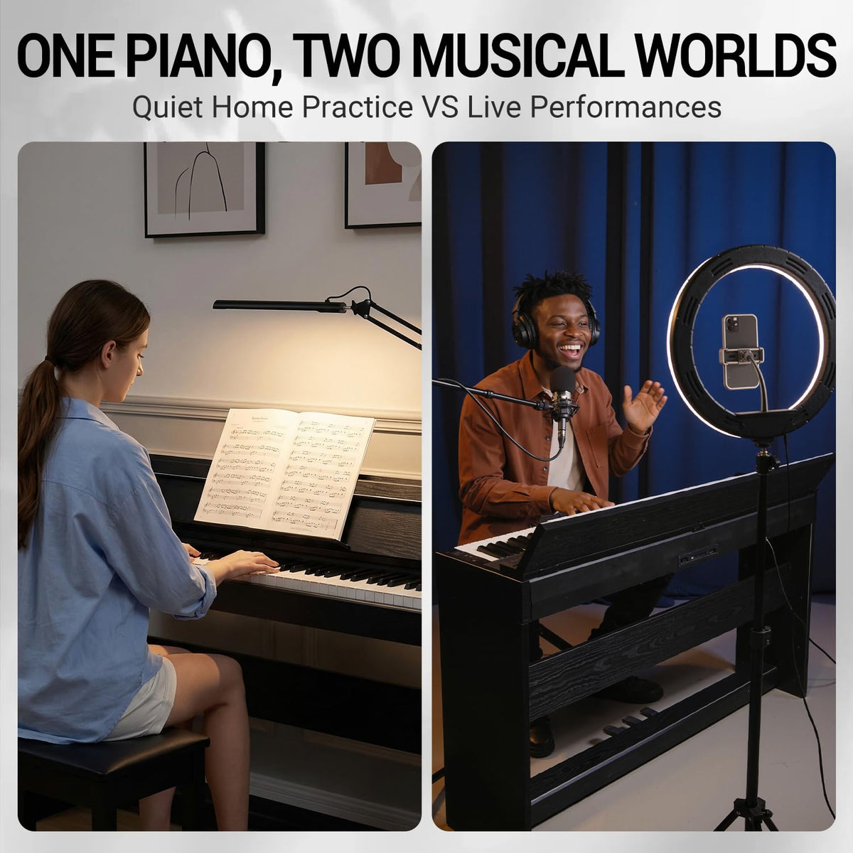 88 Key Fully Weighted Digital Piano X8651