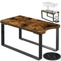 Wood Water Filter Dispenser Stand with Drip Tray F899