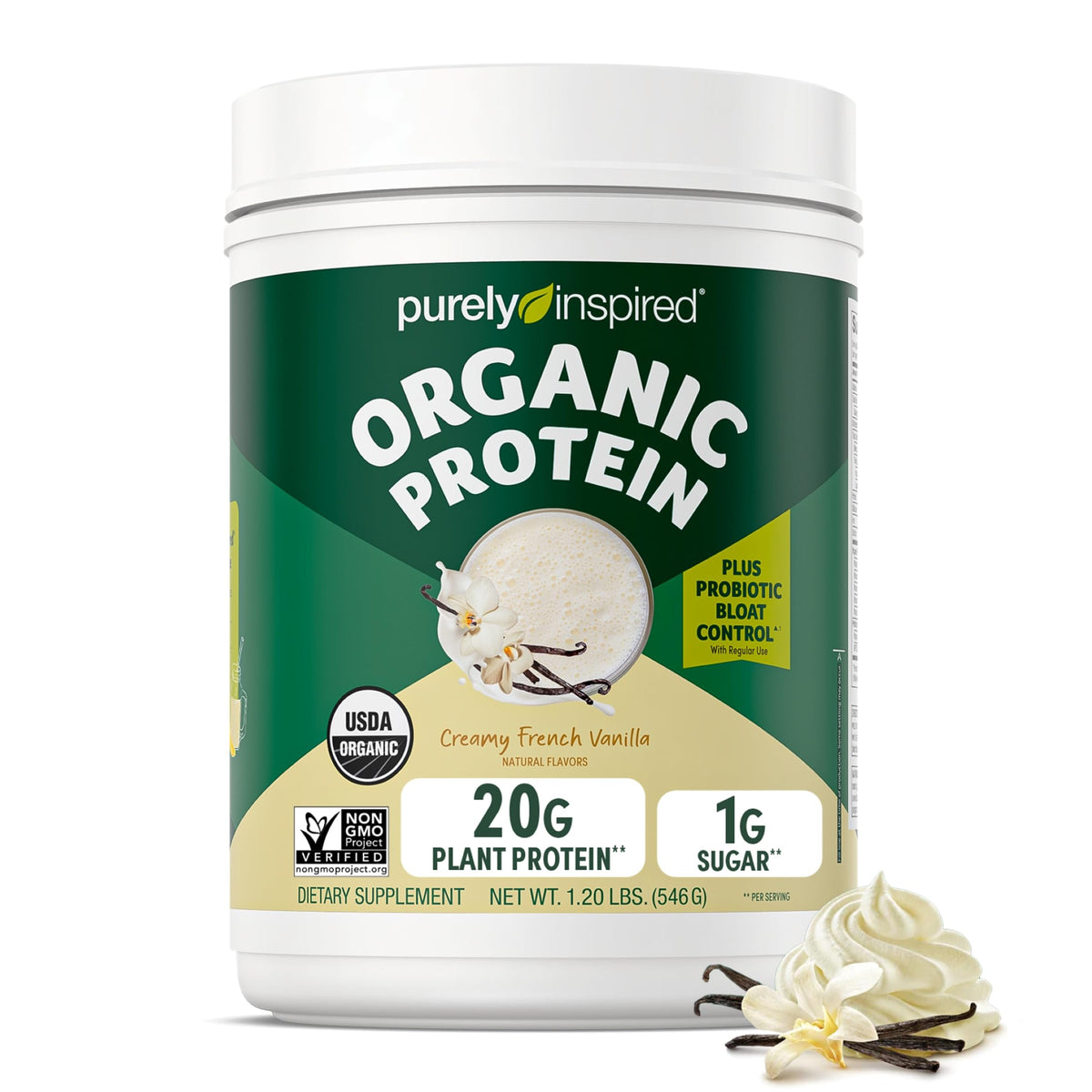 Plant-Based Protein Powder Creamy French Vanilla R7732
