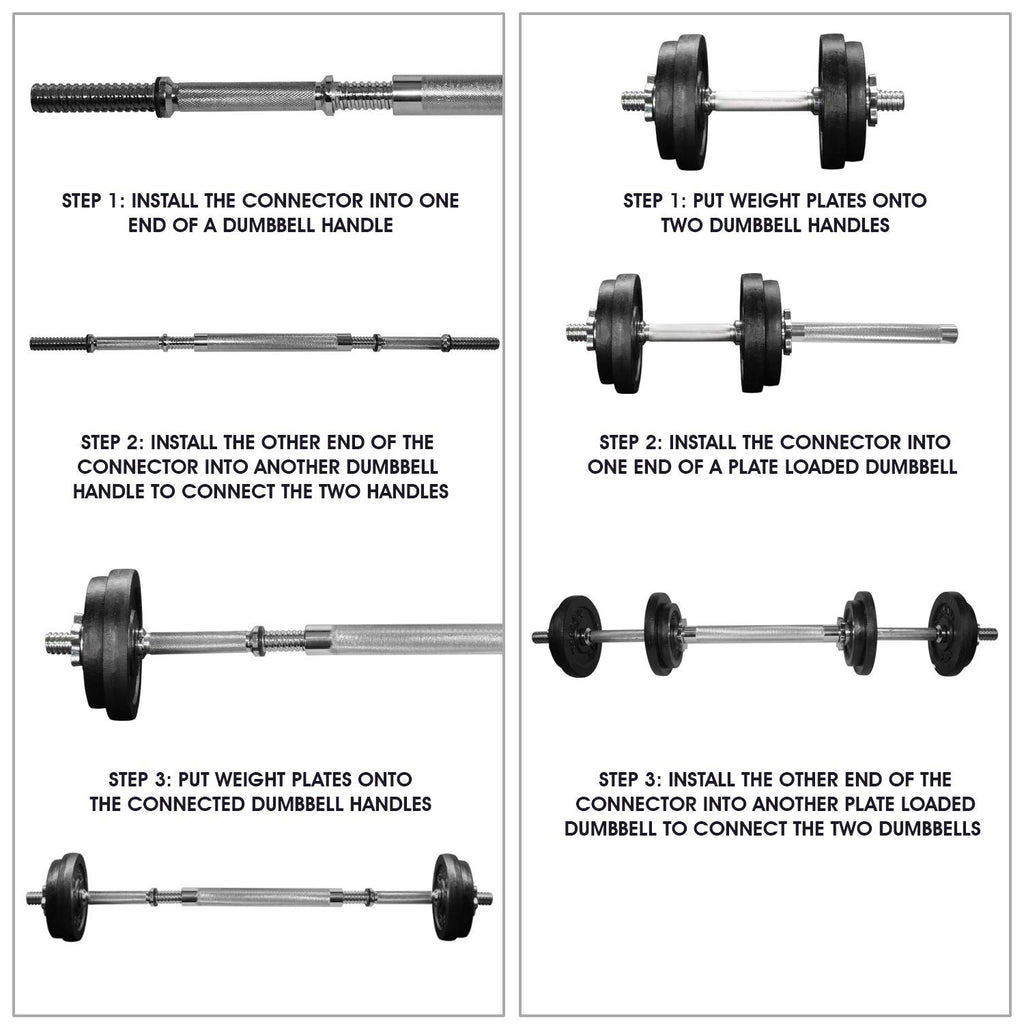 Adjustable Weights Dumbbells Set R4543