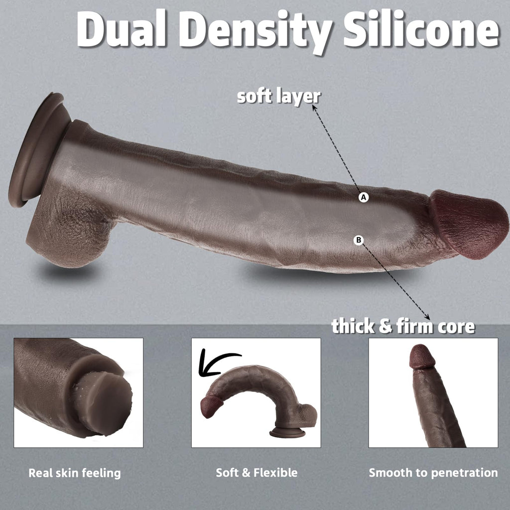 12" Huge Dildo H9826