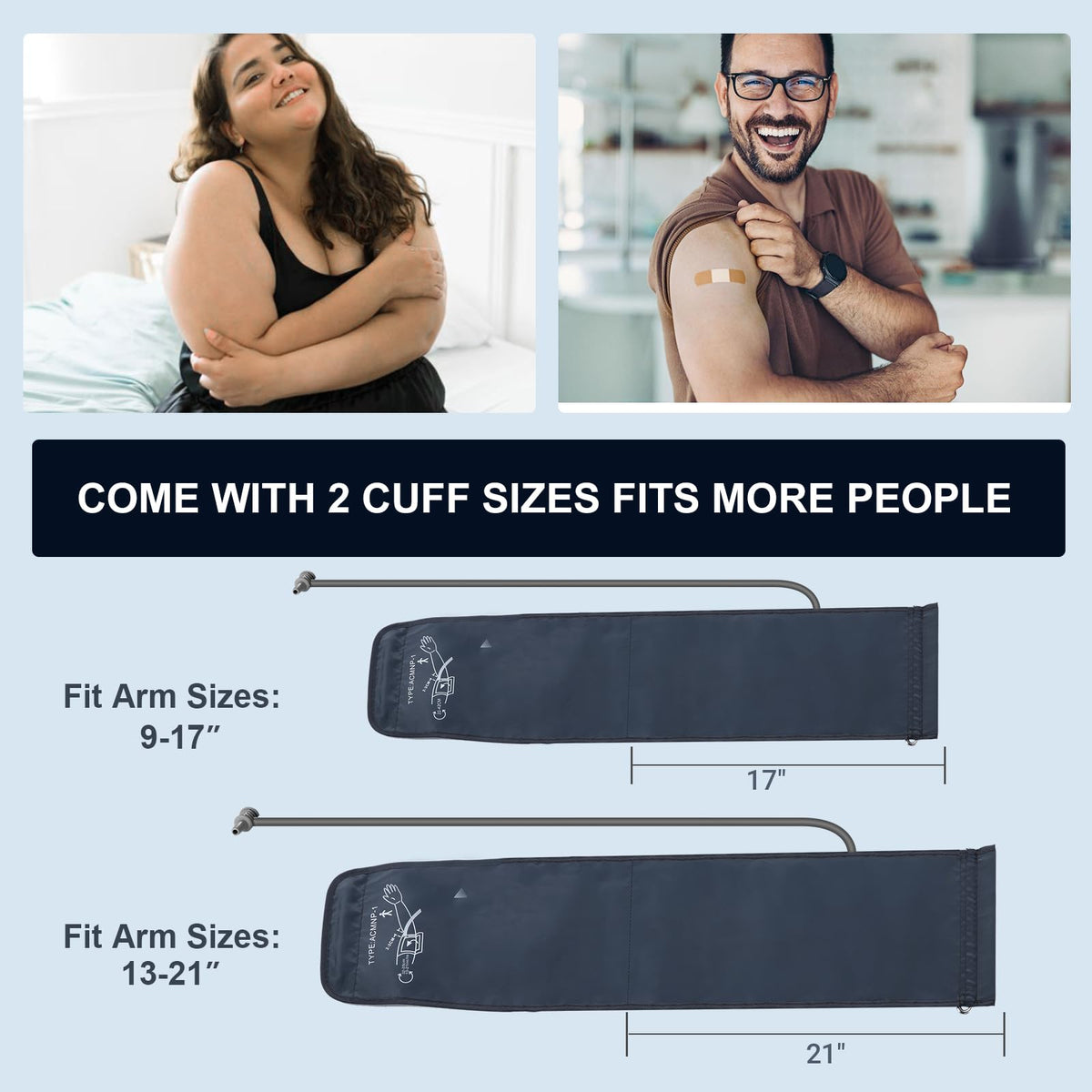 Extra Large Blood Pressure Monitor Cuff Y7076