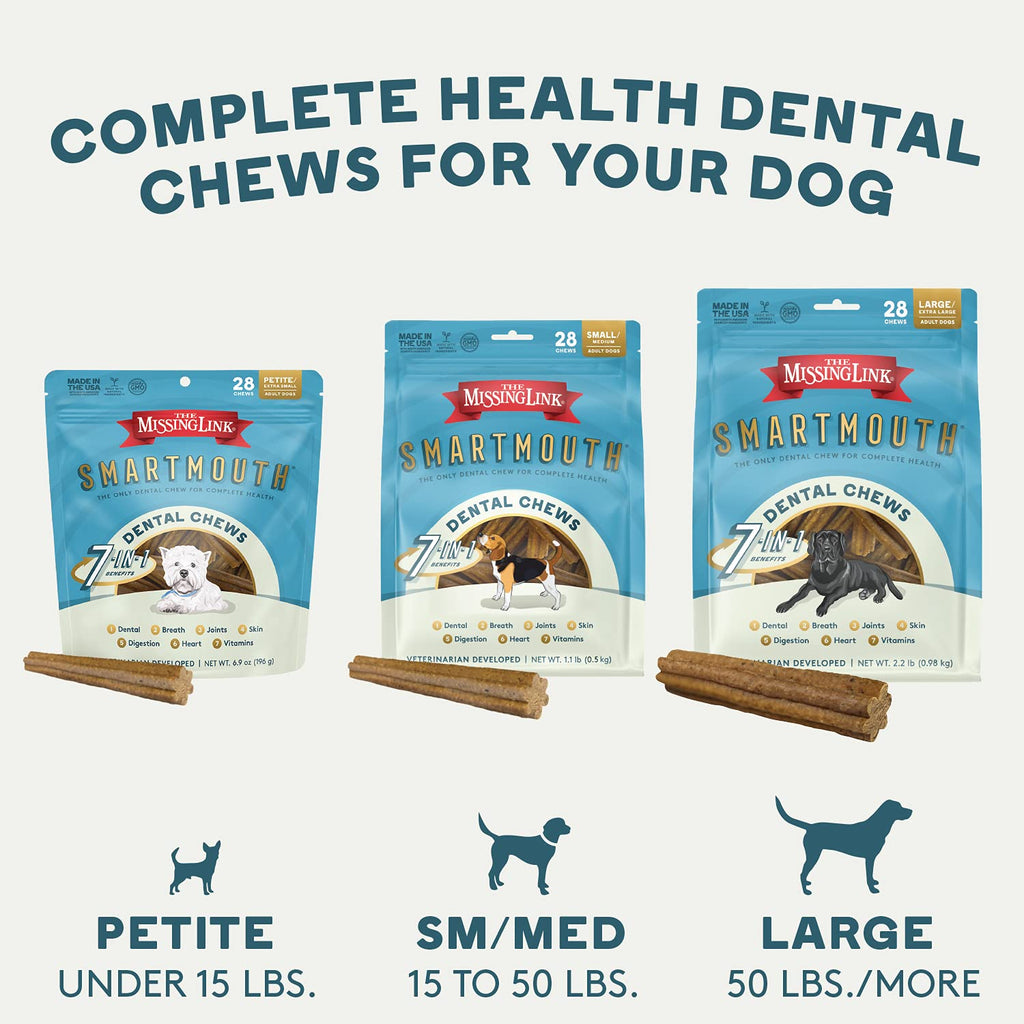 Vet Developed Dental Chew Treats 28 Ct Z3873