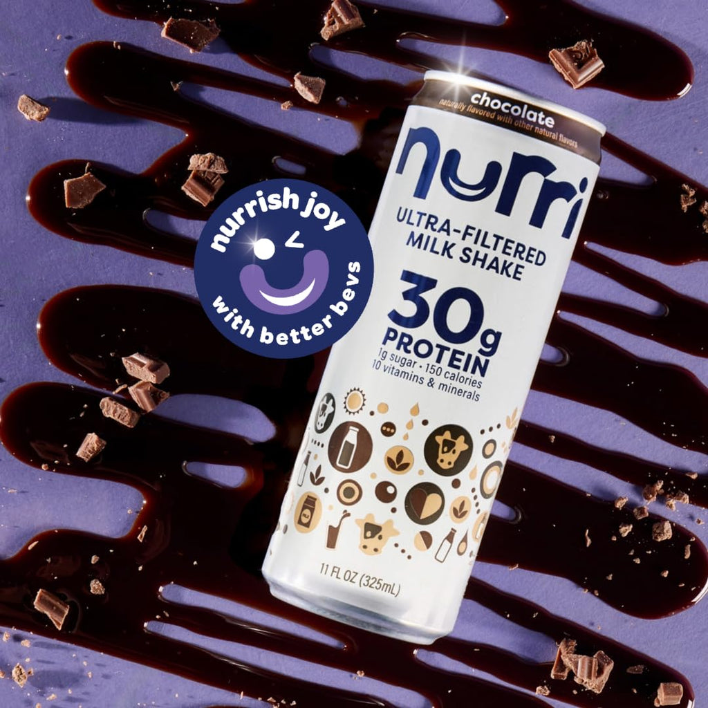 30g Protein Chocolate Lactose Free Milk Shake 12 Cans A875