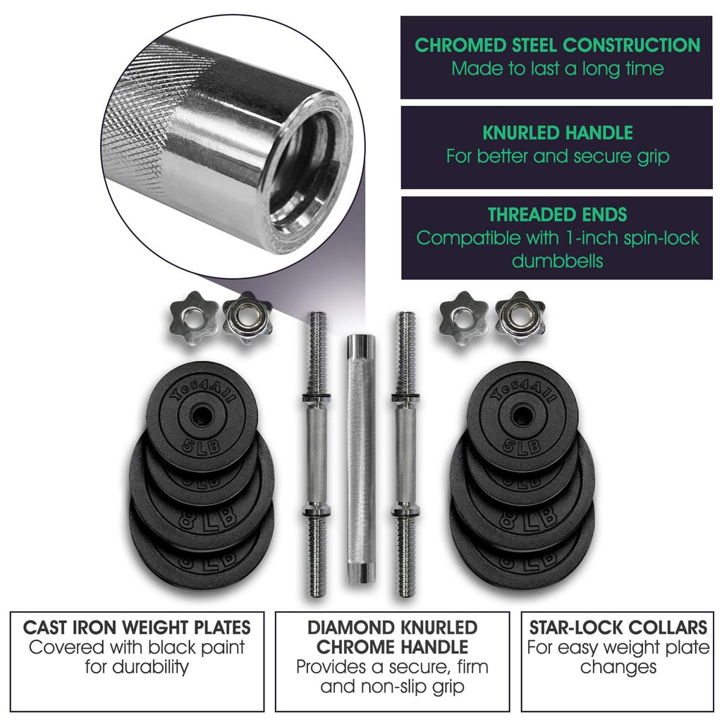 Adjustable Weights Dumbbells Set R4543