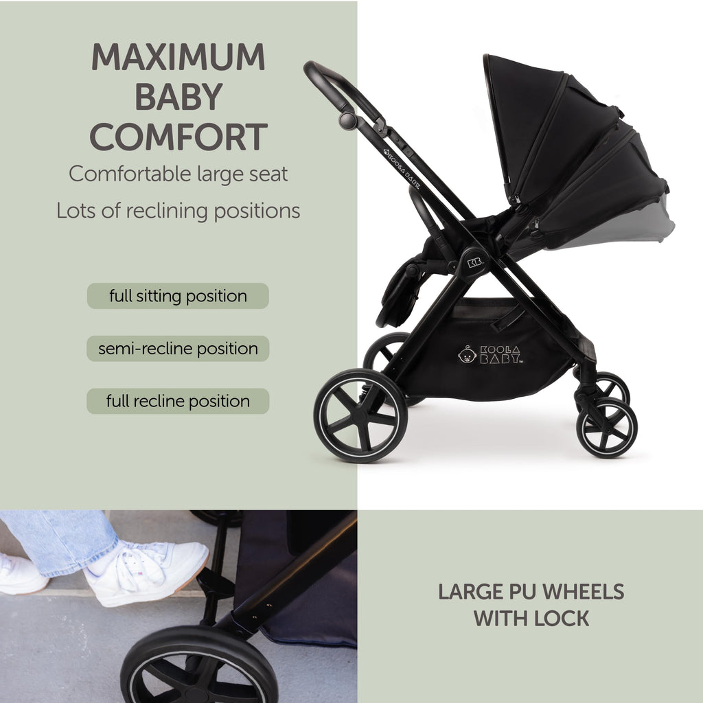 Reversible Foldable Baby Stroller D3565