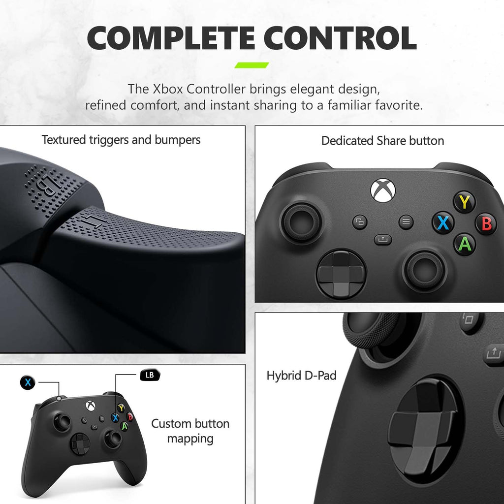 Xbox Series S 1TB SSD Console Carbon Black Wireless Controller X763