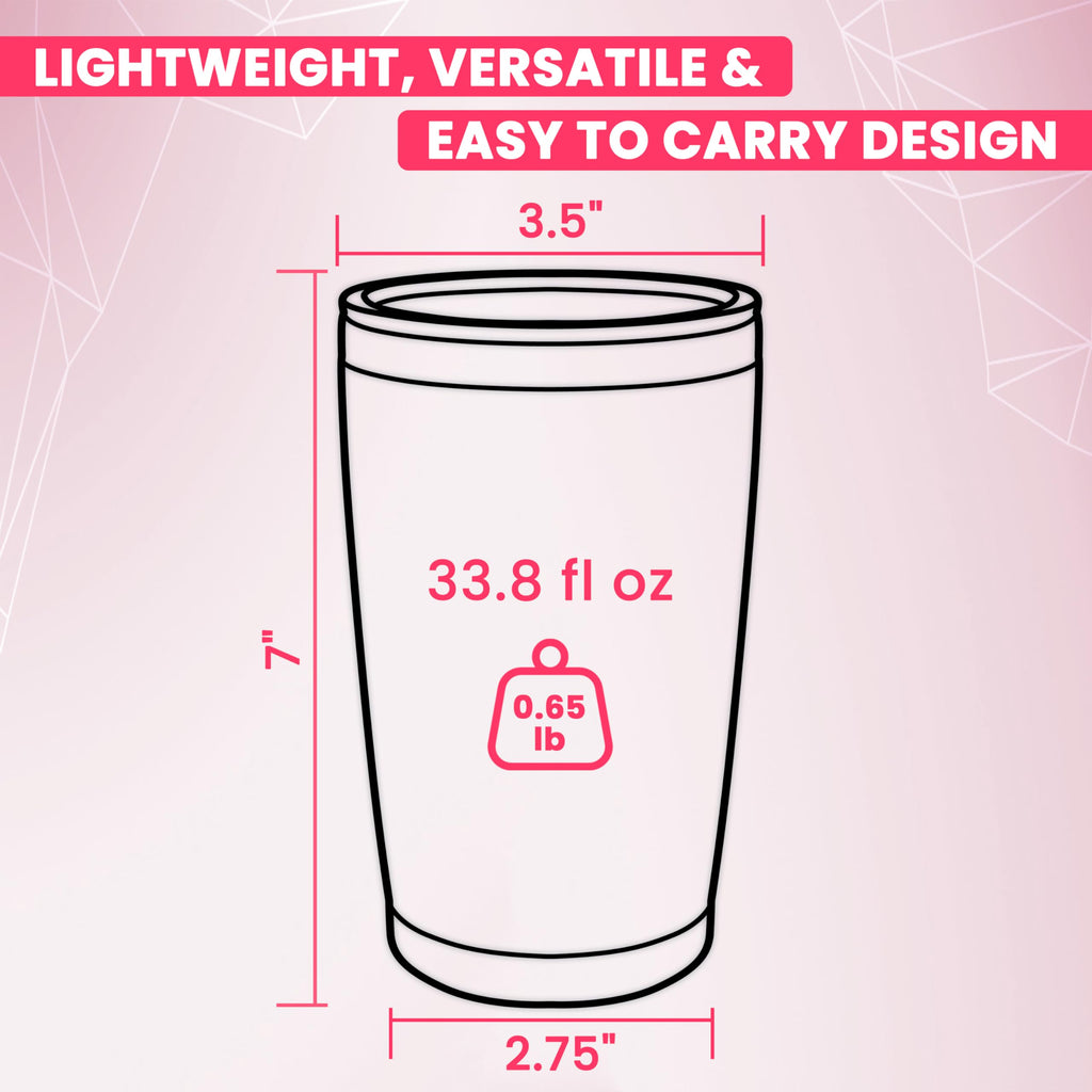 20 oz Stainless Steel Insulated Tumbler with Leak Proof Lid V324359