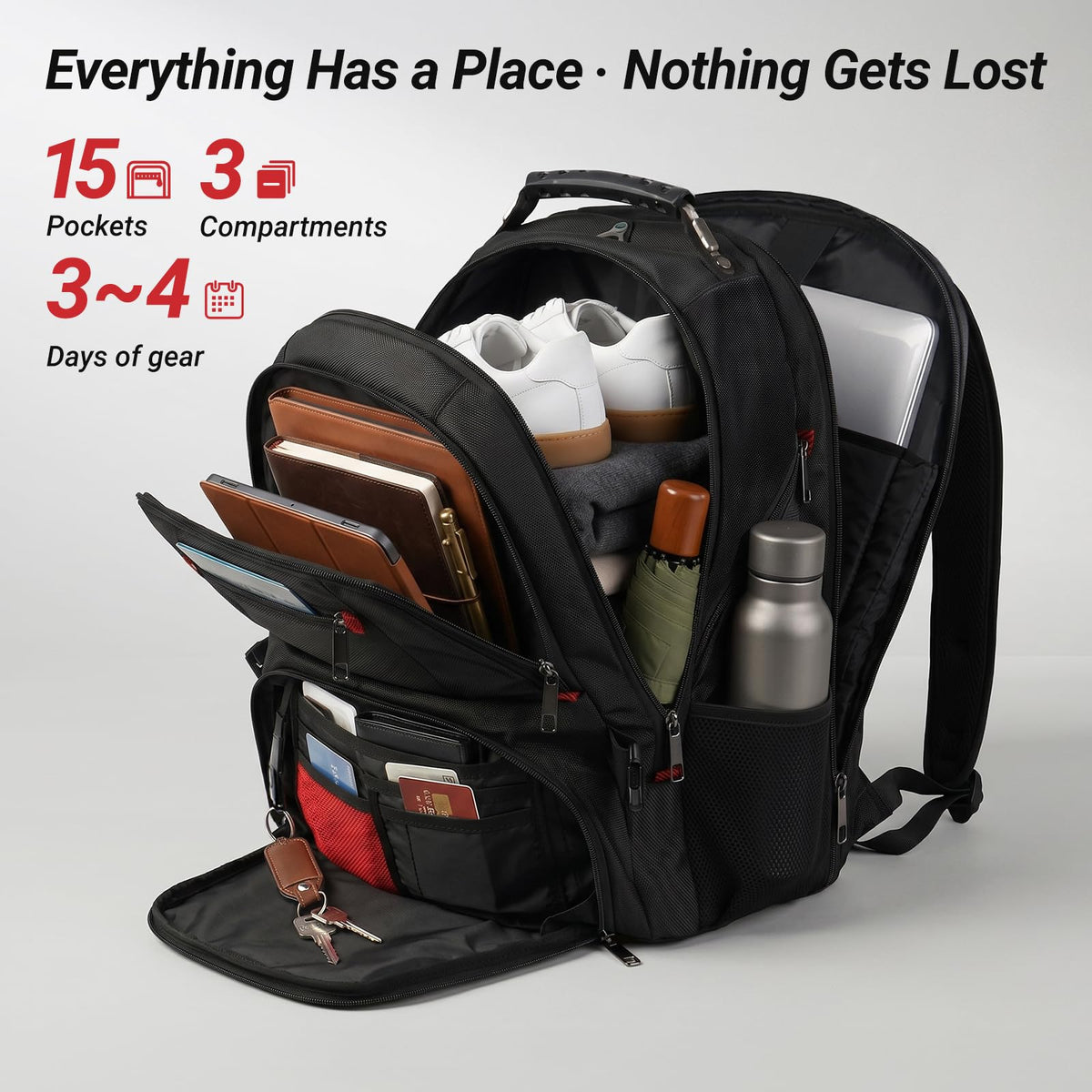 Large Heavy Duty Laptop Backpack M62811