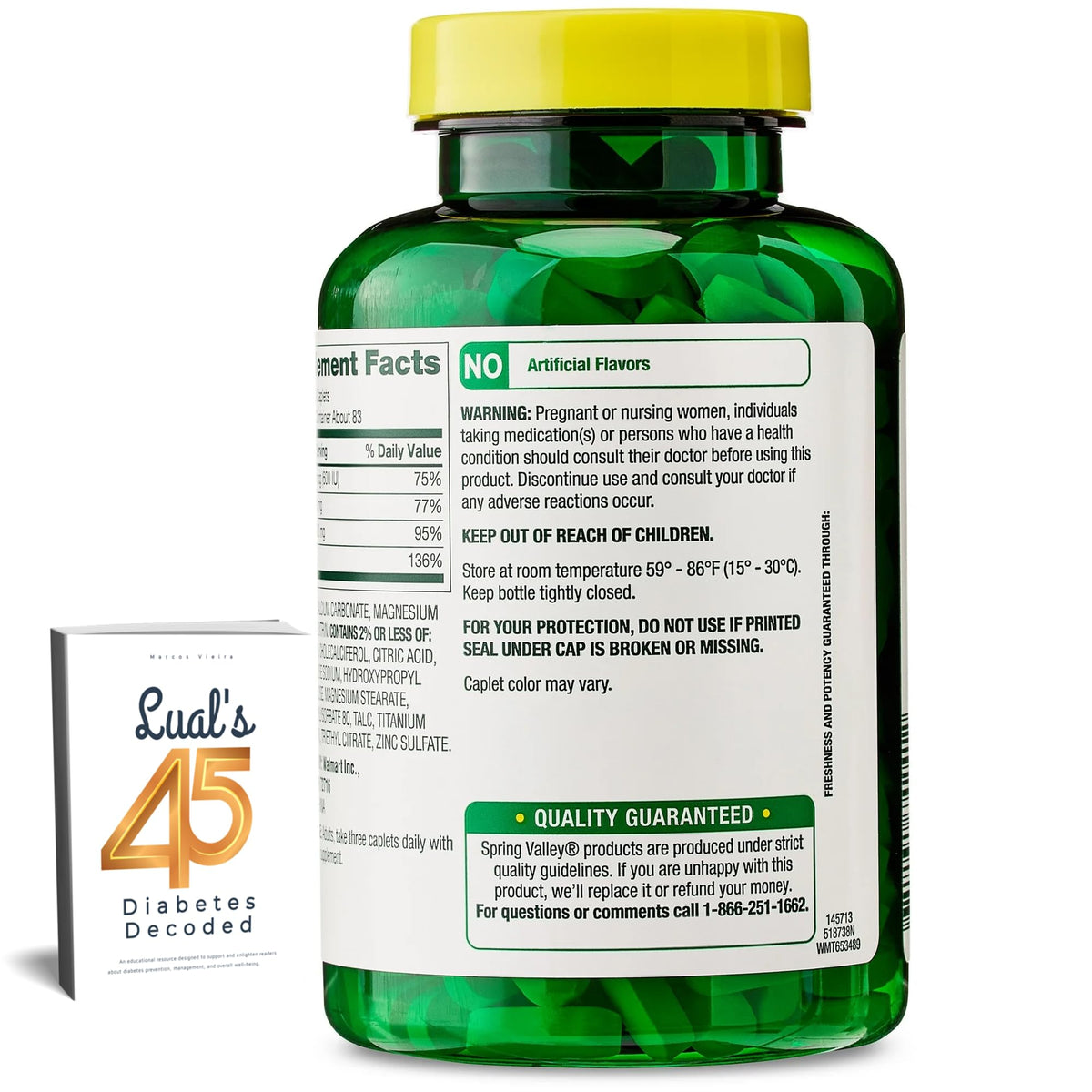 Calcium, Magnesium, Zinc & Vitamin D3 D931