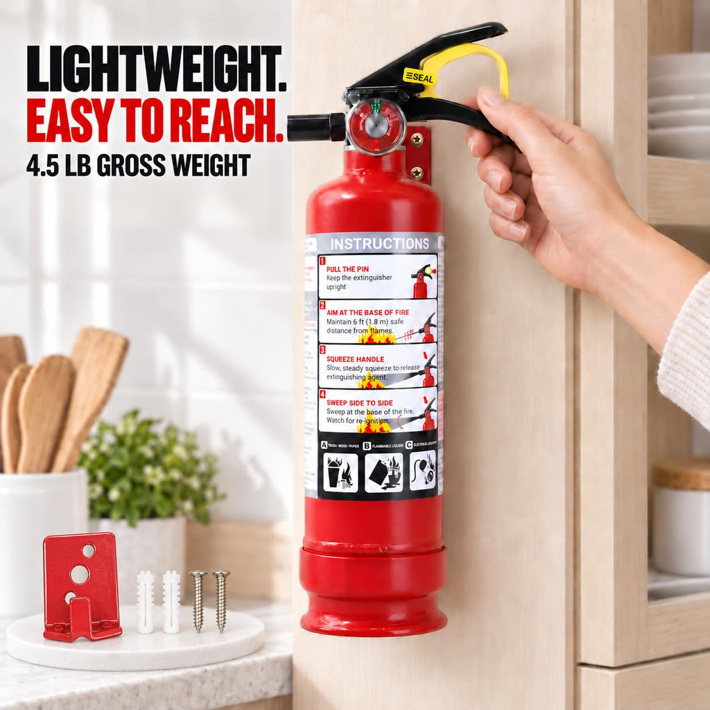 2.5 lb ABC Dry Chemical Fire Extinguishers 8-Pack N37609