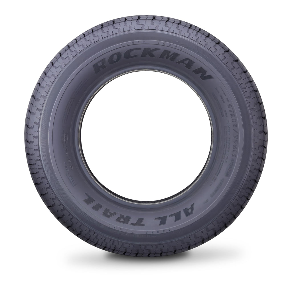 Heavy Duty Trailer Tire ST205/75R15 10-Ply Set4 X6957