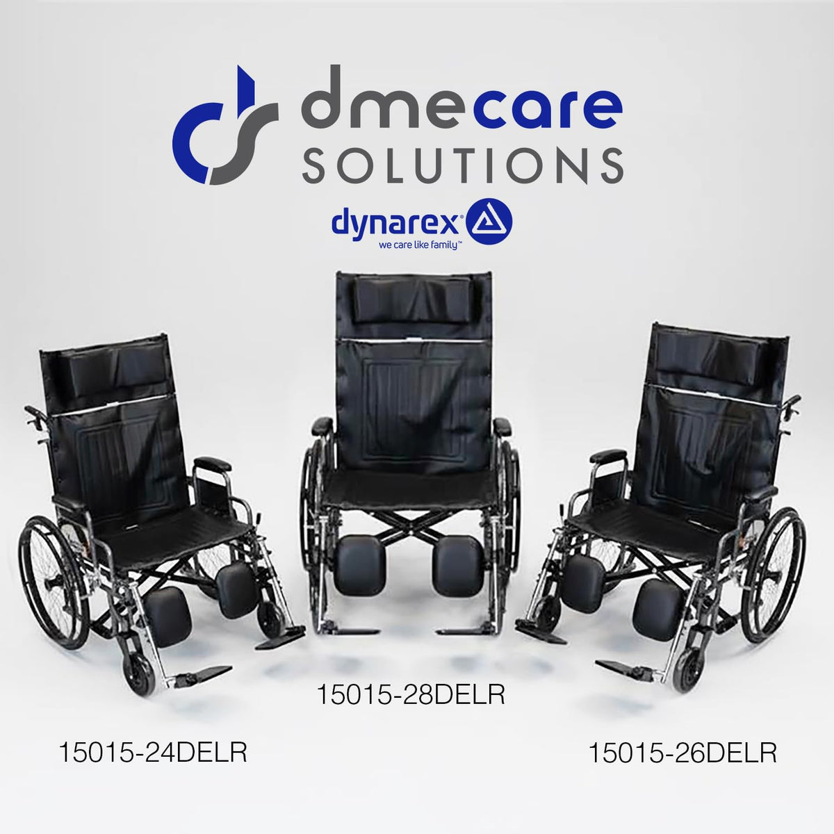 24" Wide Seat Bariatric Reclining Manual Wheelchair with Elevating Leg Rests K710