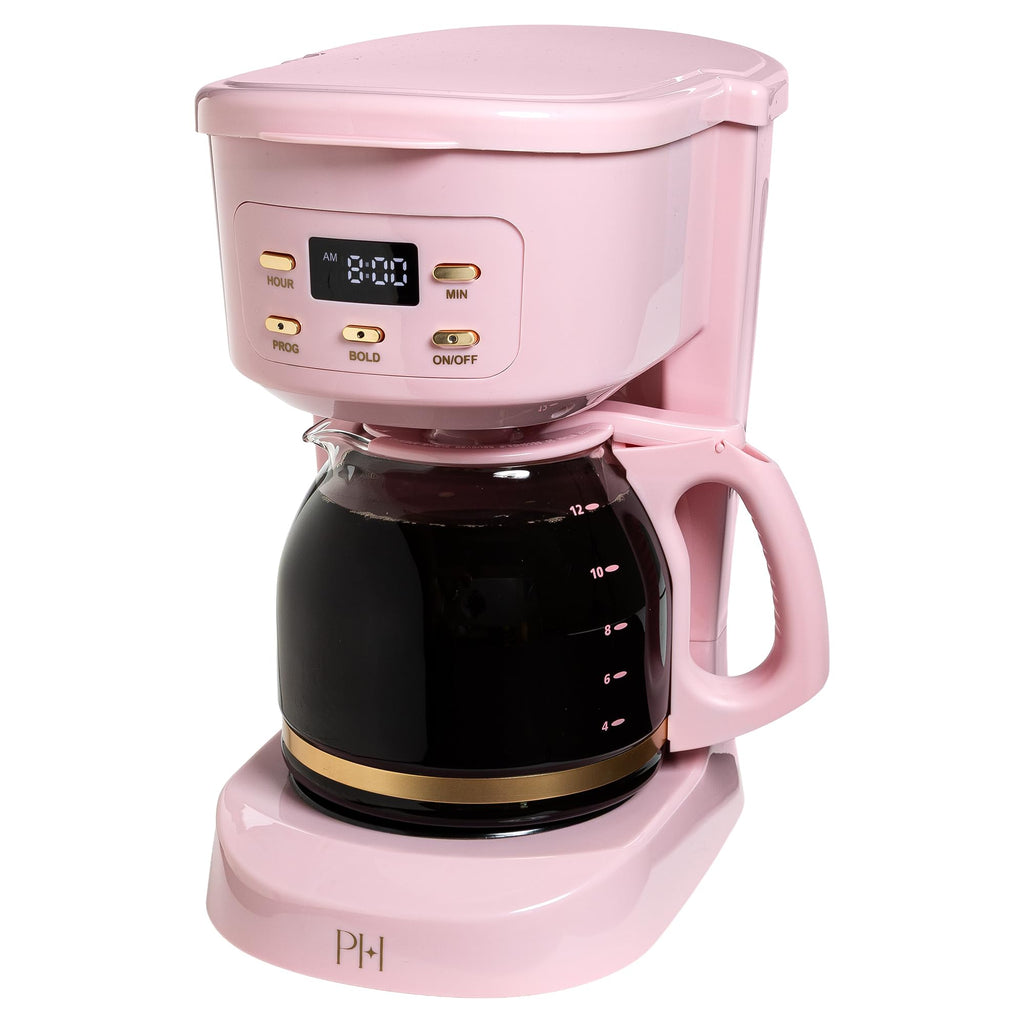 12-Cup Programmable Drip Coffee Maker with Glass Carafe U3279