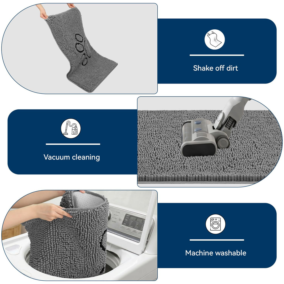 Chenille Doormats 30*20 G900