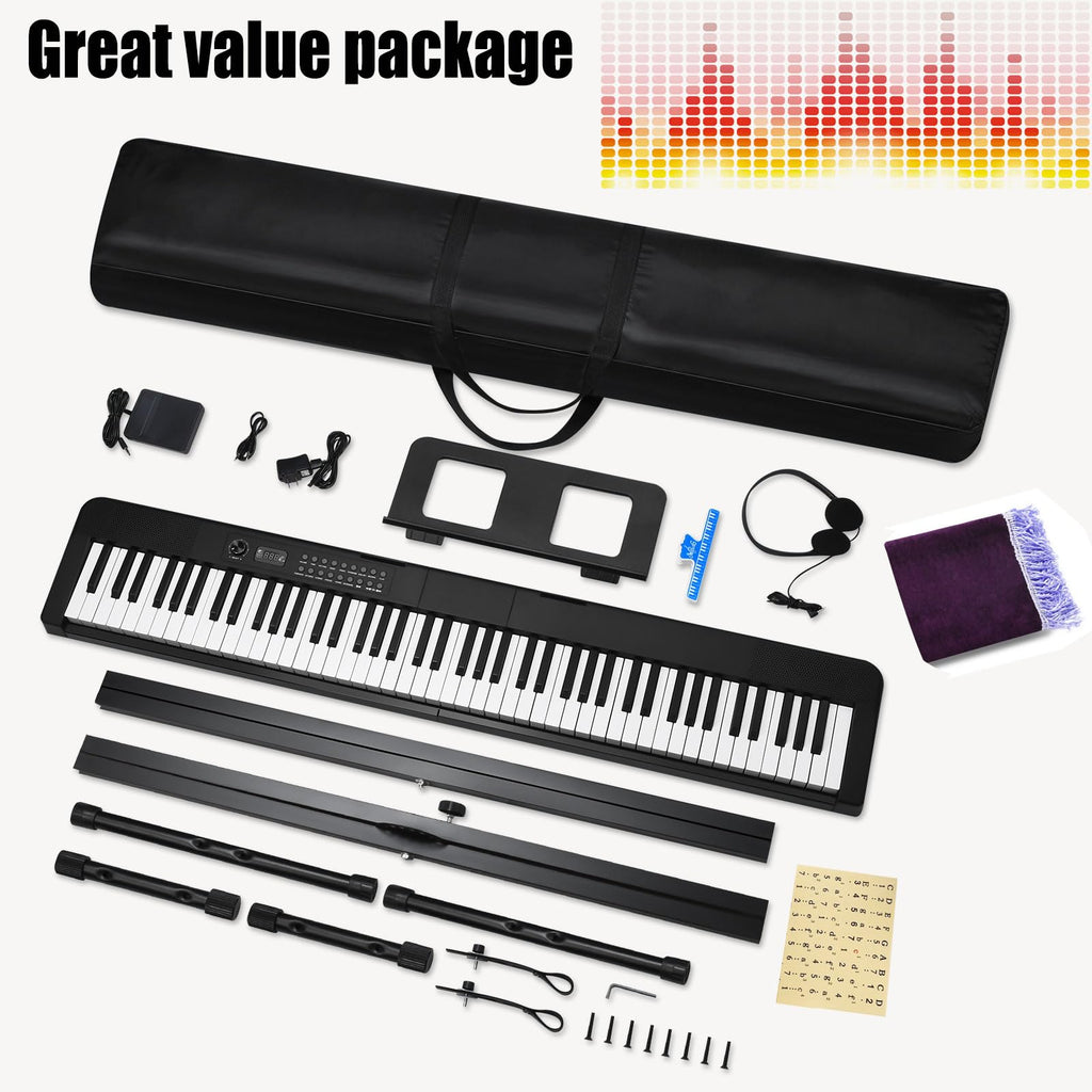 88 Key Digital Piano with Semi Weighted Keys Q24799