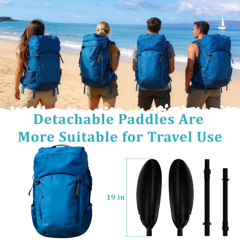 Detachable Adjustable Alloy Shaft Paddle B23617