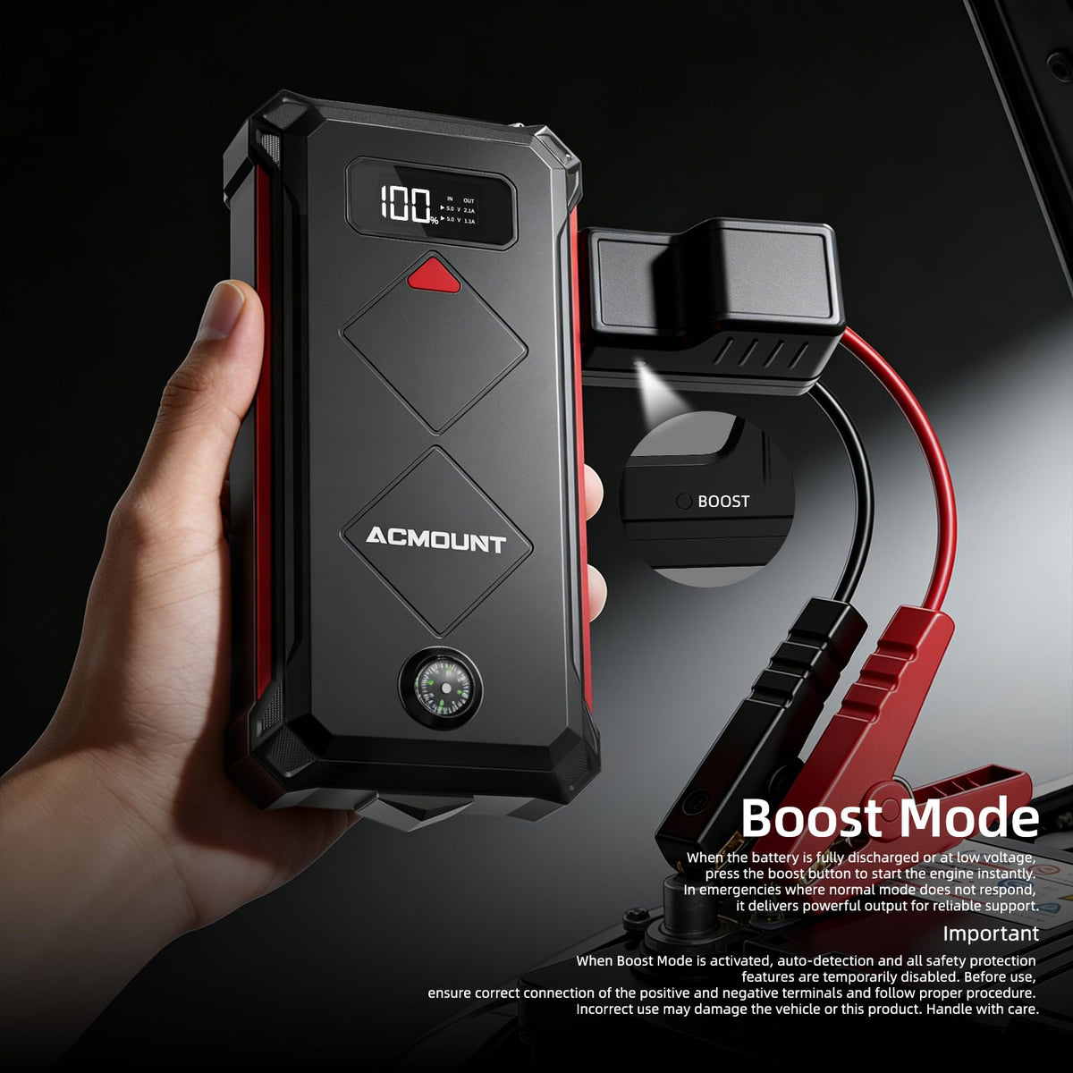 5000A Car Battery Jump Starter P3330