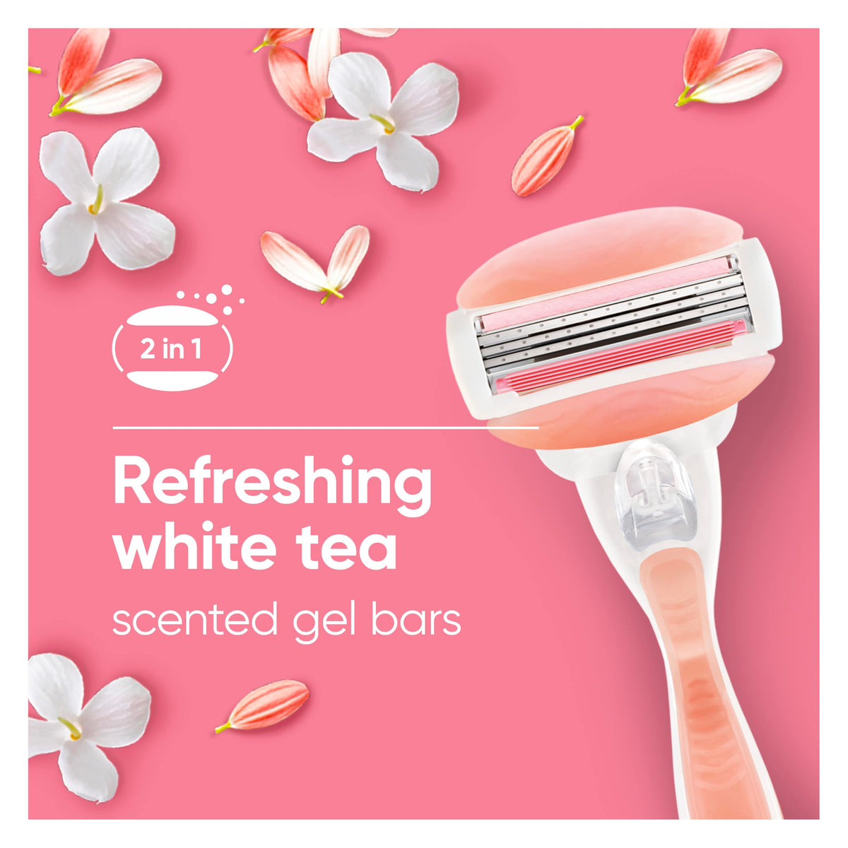 Razor 1 Handle + 4 Blade Refills Y71067