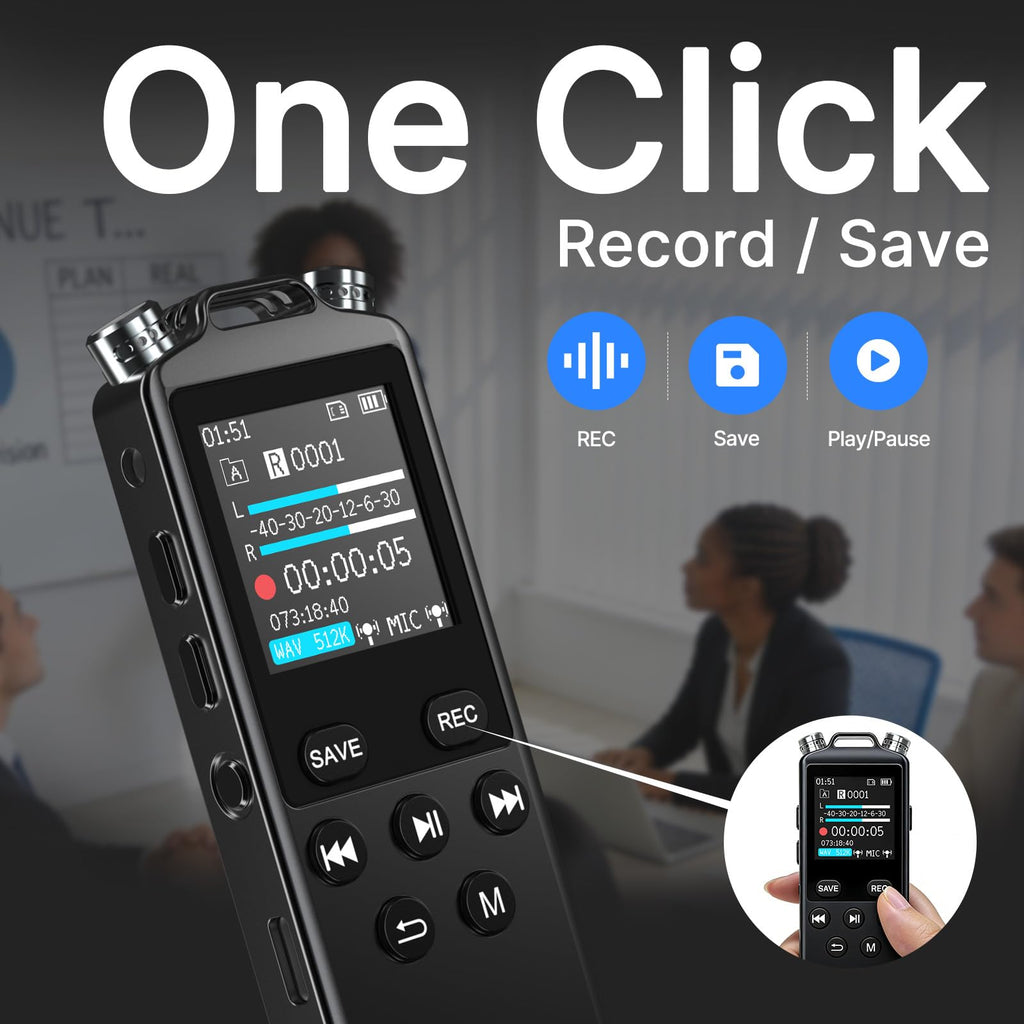 160GB Voice Recorder with Playback Z703