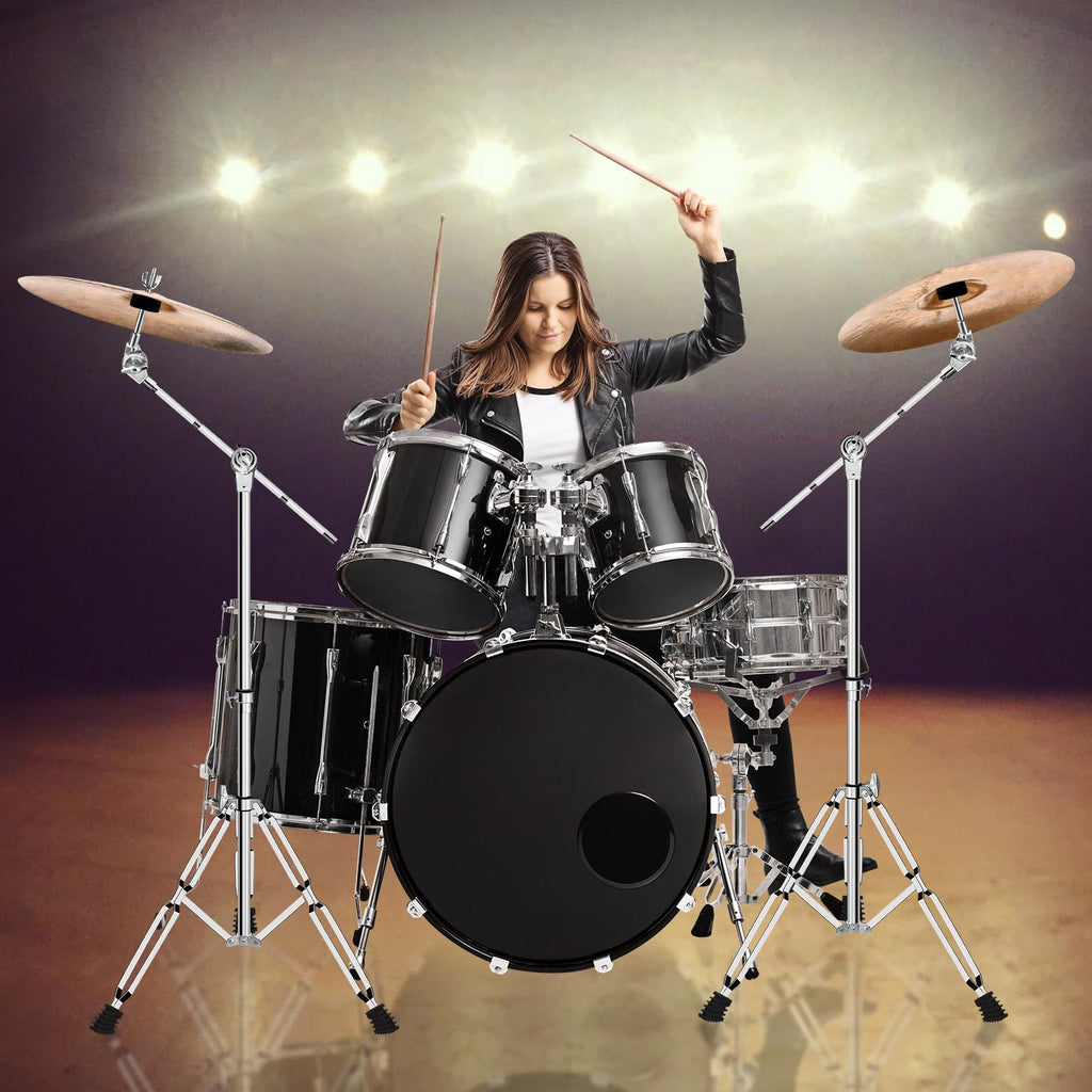 Adjustable Cymbal Stand with Double Braced Legs L9358