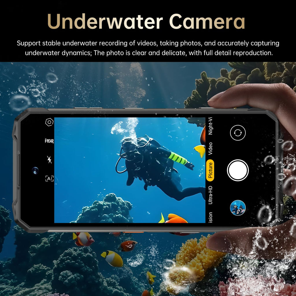 Unlocked Cell Phone 32+1 TB Smartphone 7" HD Screen Android 15 12800mAh Y160282