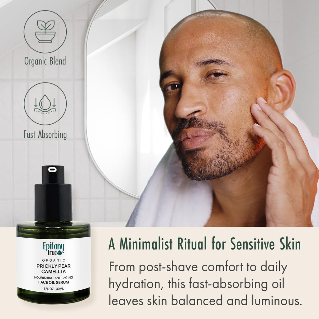 Organic Moroccan Prickly Pear Seed Oil & Camellia Face Oil 1oz I282506