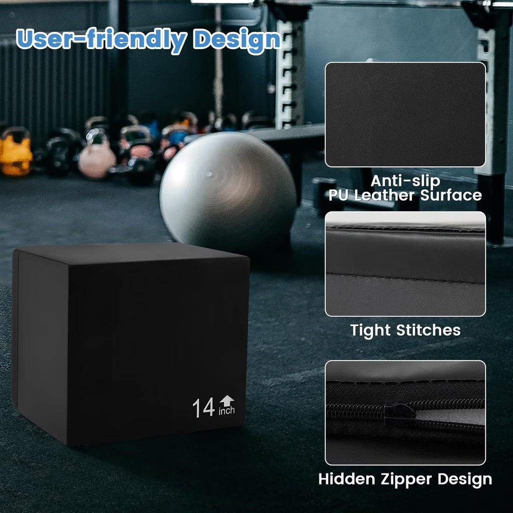 3 in 1 Foam Plyometric Jump Box F686650