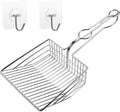 Metal Cat Litter Scoop with Holder A158224