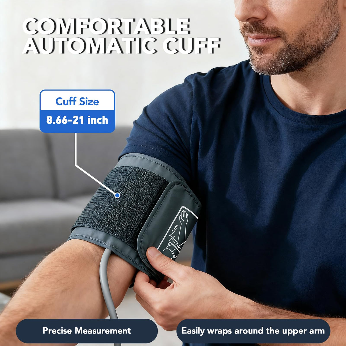 Blood Pressure Monitors with Large Cuff V25436