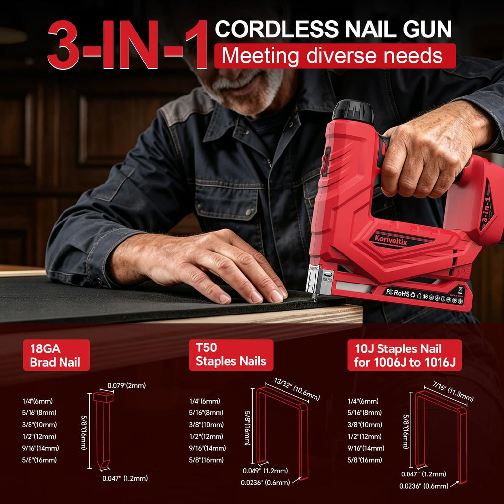 Cordless Staple Nail Gun C42236