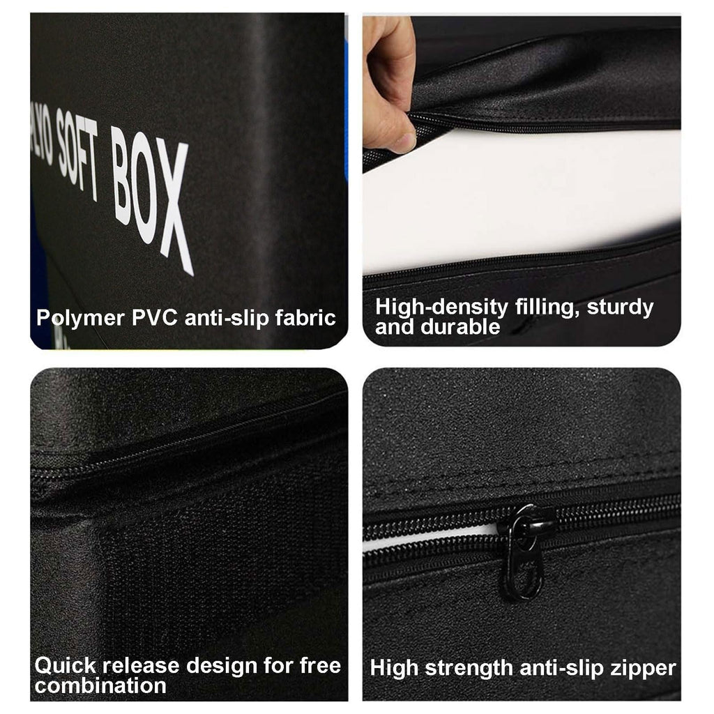 4-in-1 Foam Jumping Exercise Box Non-slip PU Leather Cover X27004
