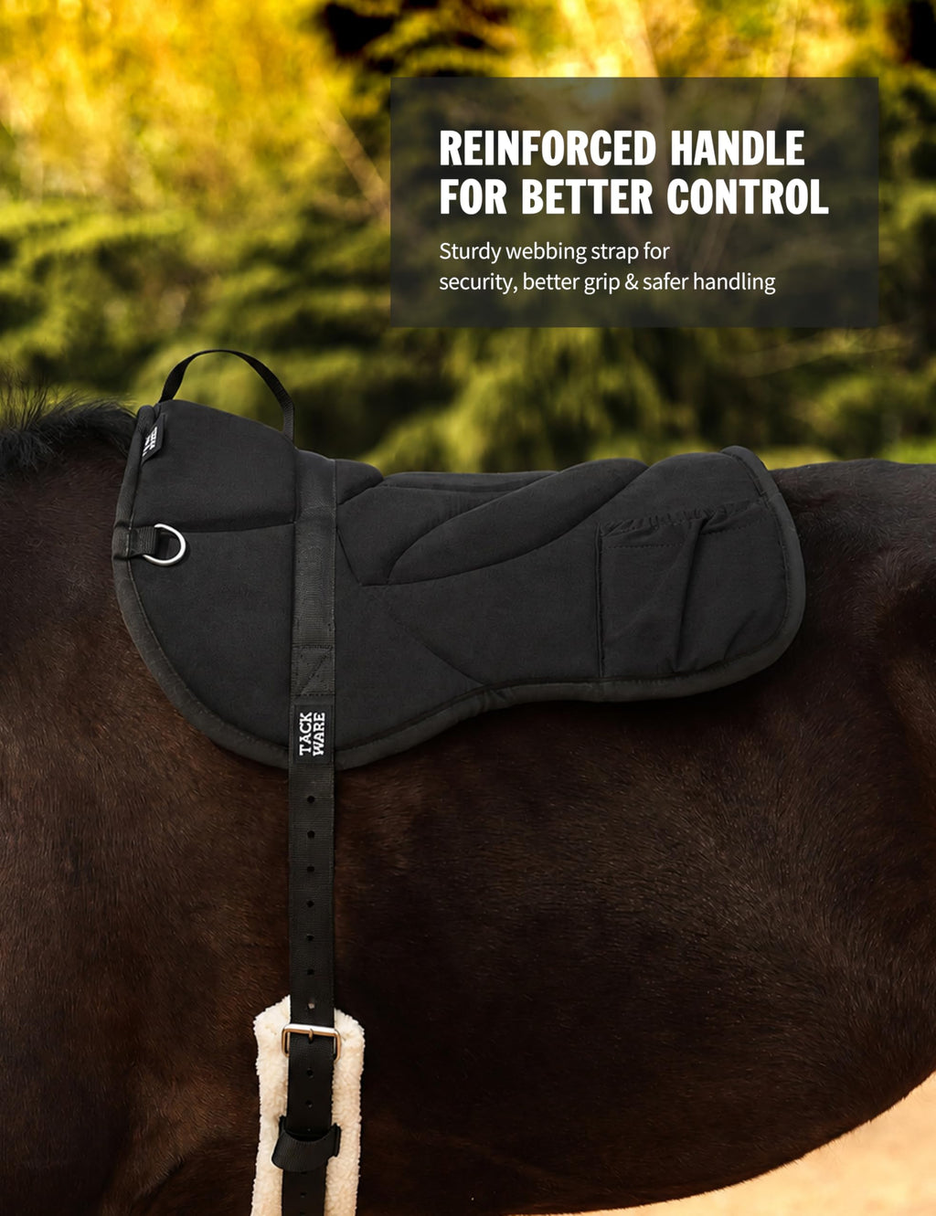 Western Bareback Pad with Girth M868271
