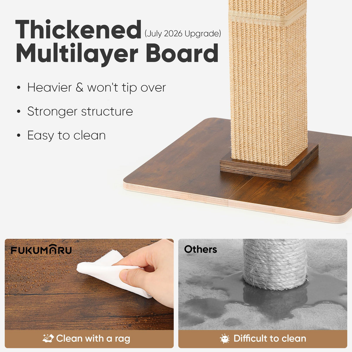 Cat Scratching Post with Perch X887