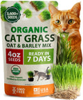 Organic Cat-Grass Seed Mix 4 oz B8279
