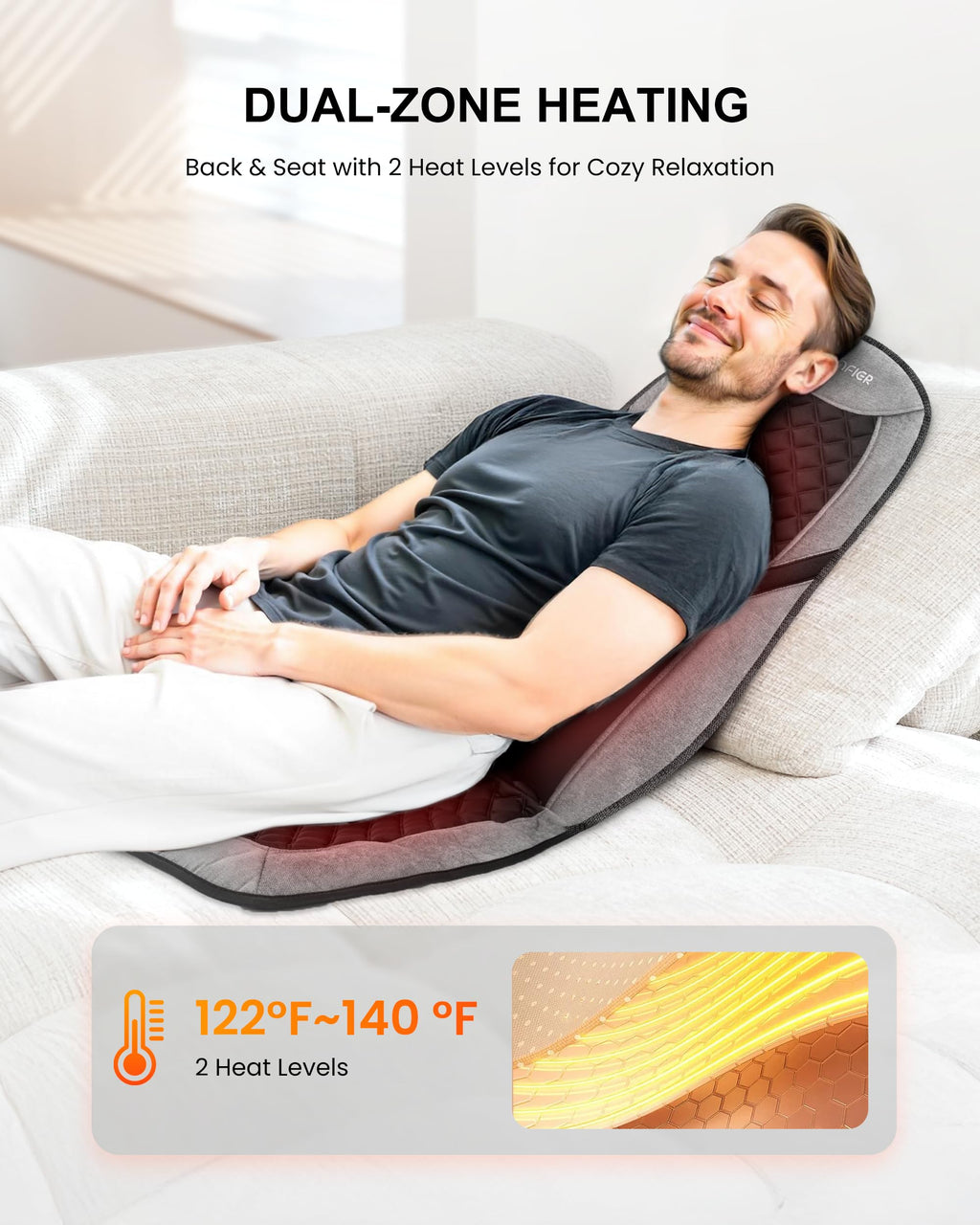 Back Massager with Heat C9425