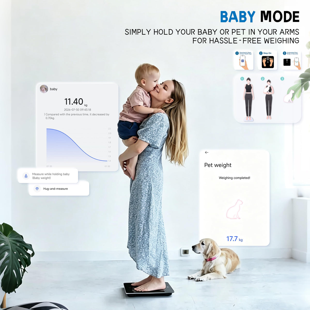 25 Body Composition Bluetooth Digital Weight Scale V382134