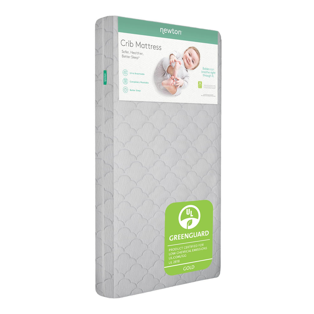 Grey Breathable Washable Crib Mattress & Toddler Bed P984