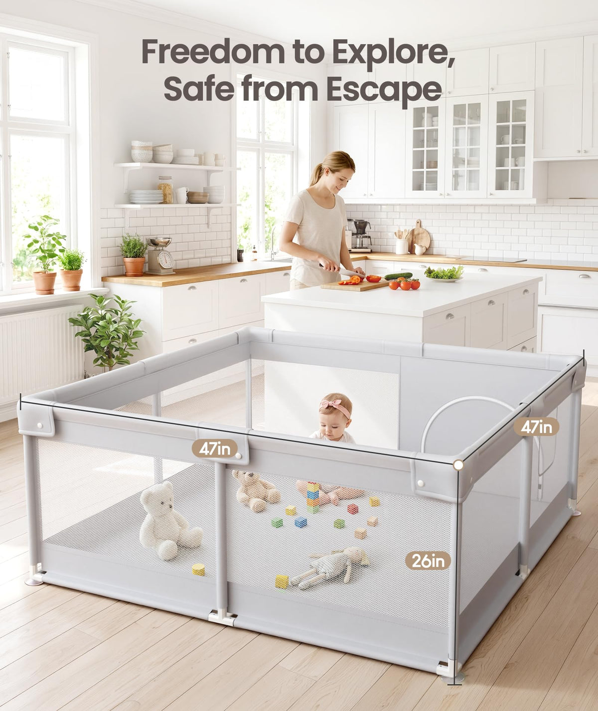 Baby Playpen with Door U371095