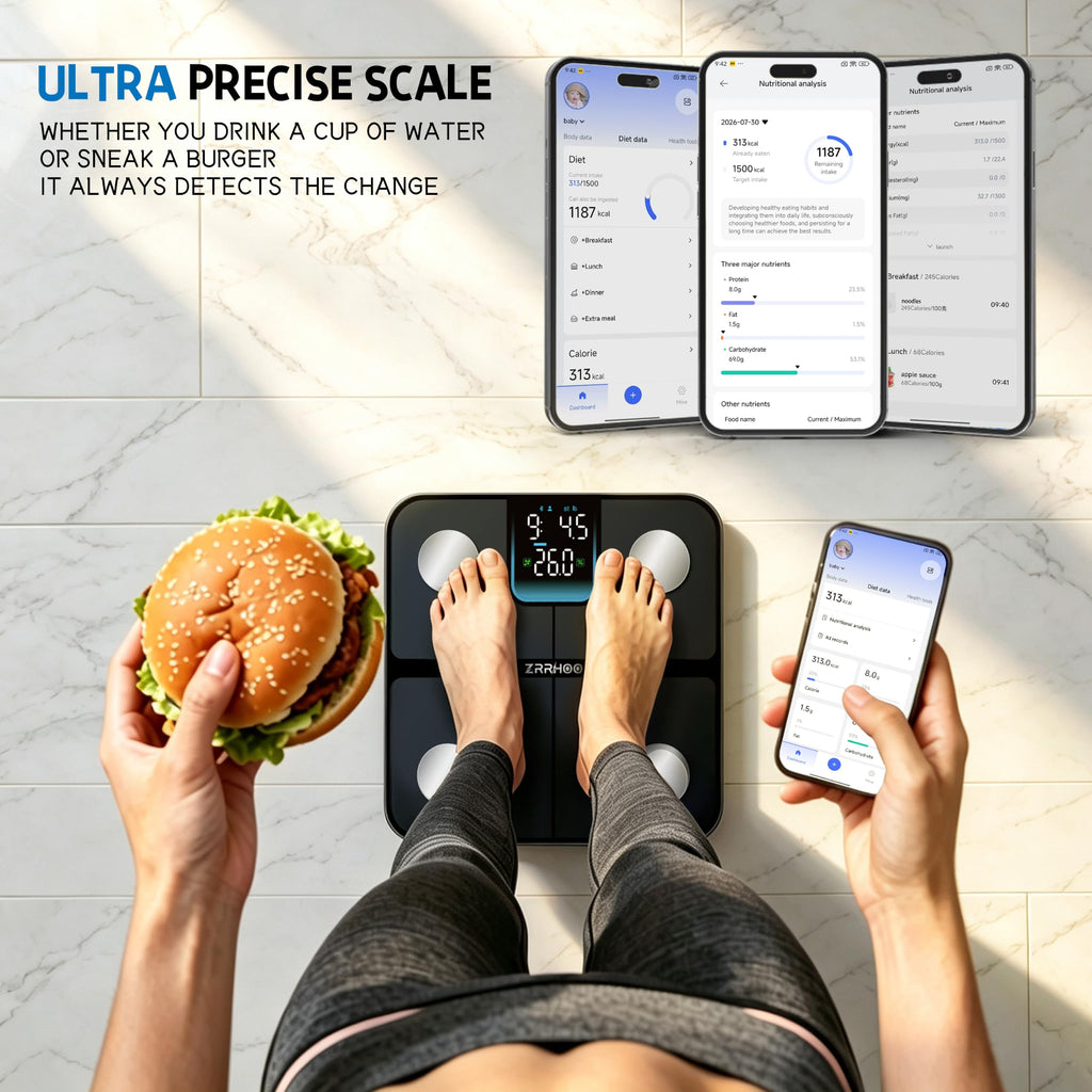 25 Body Composition Bluetooth Digital Weight Scale V382134