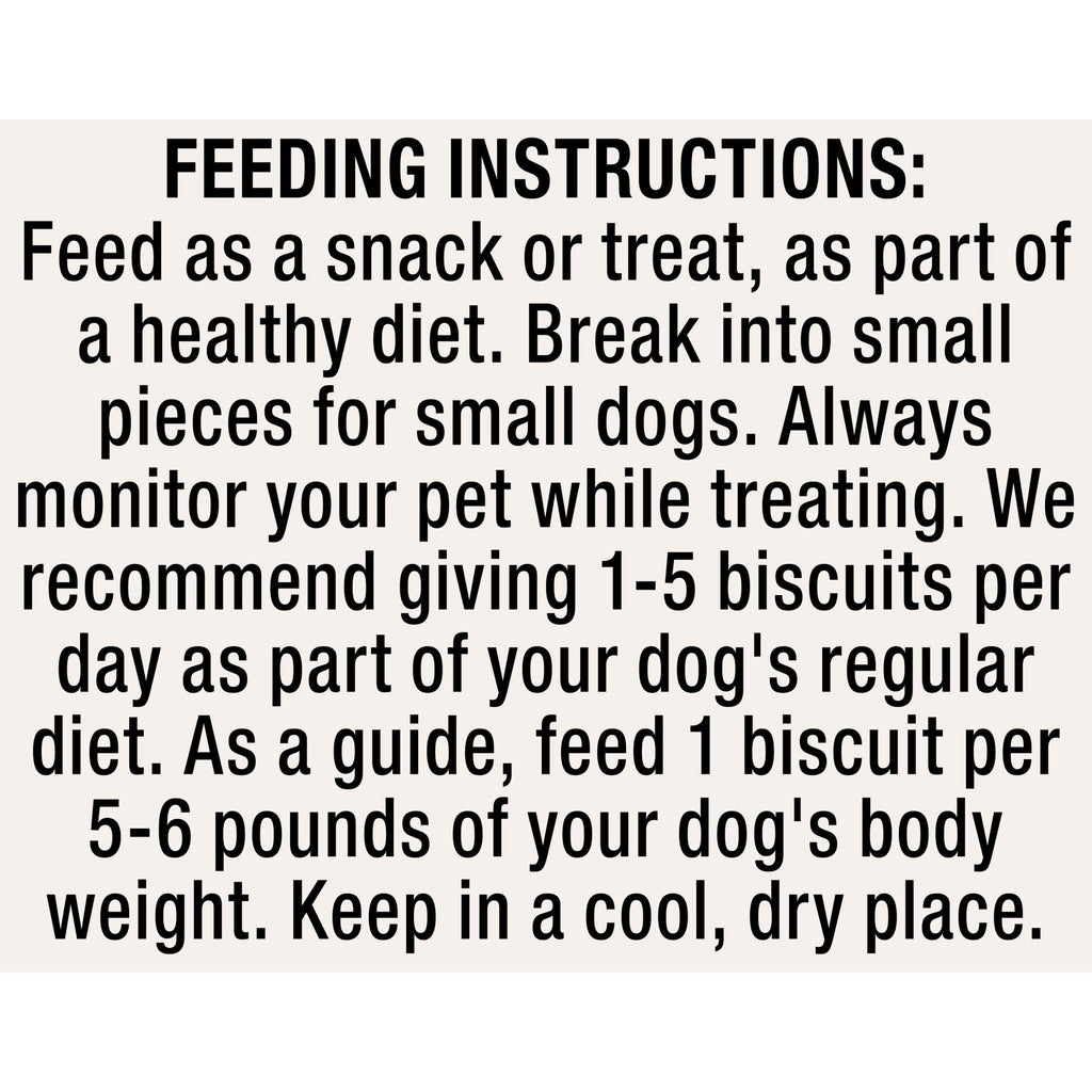 Artificially Flavored Biscuits Small Dog Treats 8 oz Bag Pack of 6 W56469