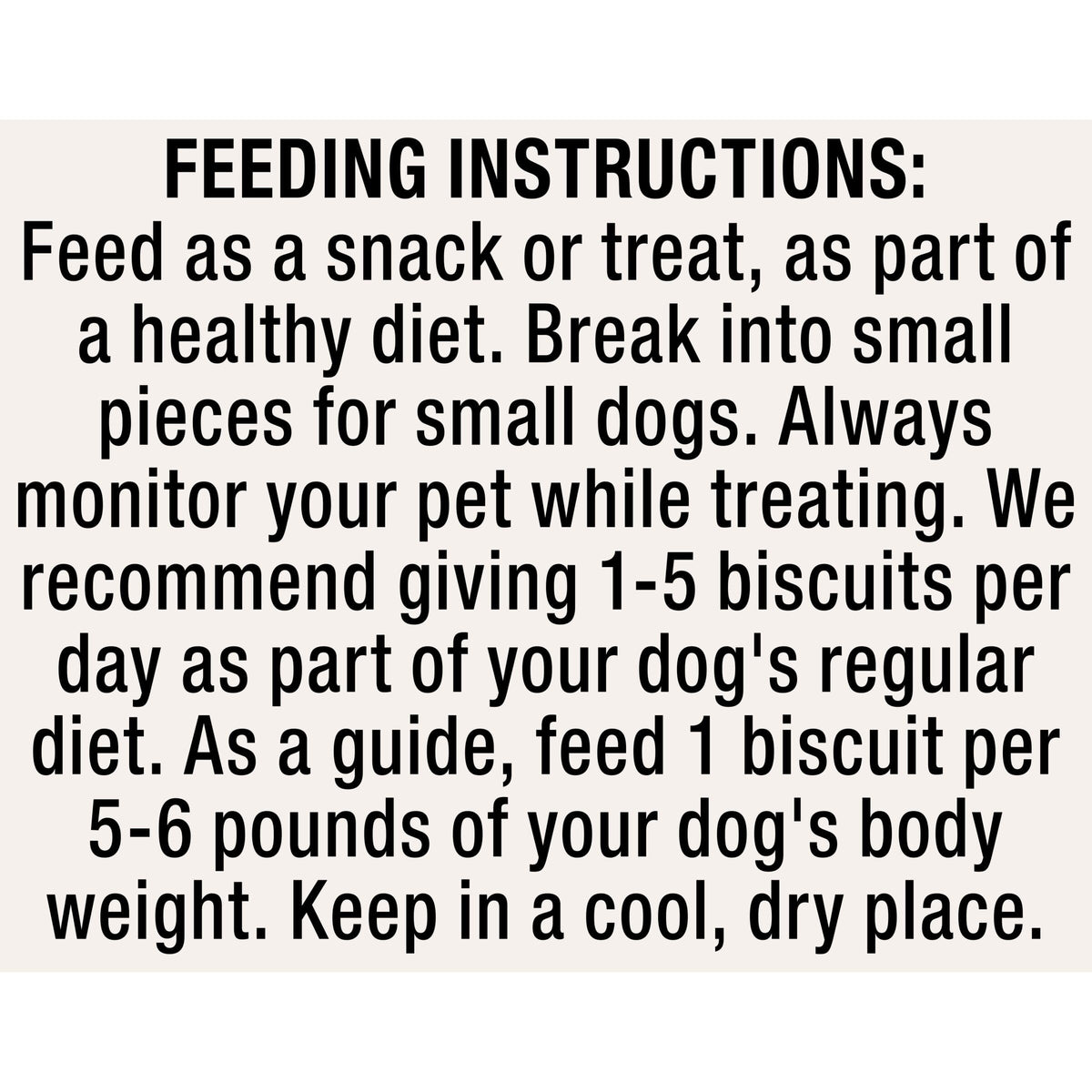 Artificially Flavored Biscuits Small Dog Treats 8 oz Bag Pack of 6 W56469